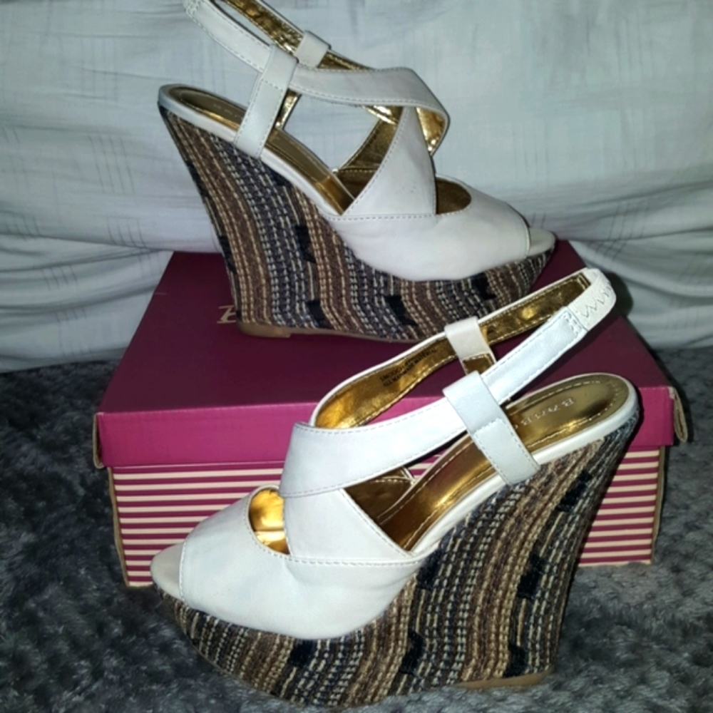 High Heel Wedge Shoes